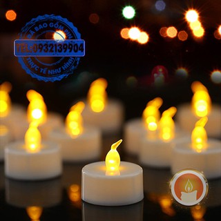 Nến điện tử sáng siêu lâu [LẮP SẴN PIN]