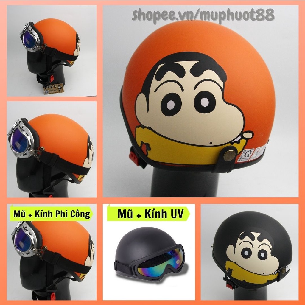 Mũ Bảo Hiểm nửa đầu 1/2 tem Rock, Captain, Đen Trơn, Iron Man_ Nón Bảo Hiểm Phượt Nửa Đầu thời trang