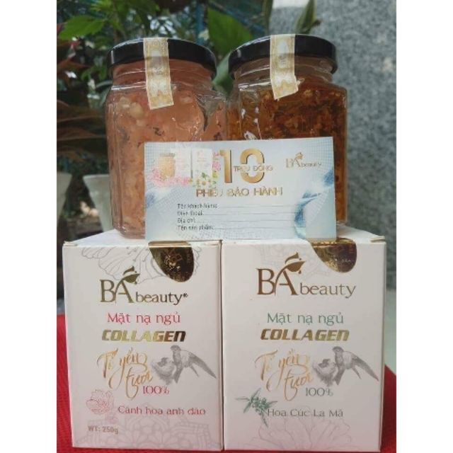 Mặt nạ yến tươi collagen ( hàng chính hãng)