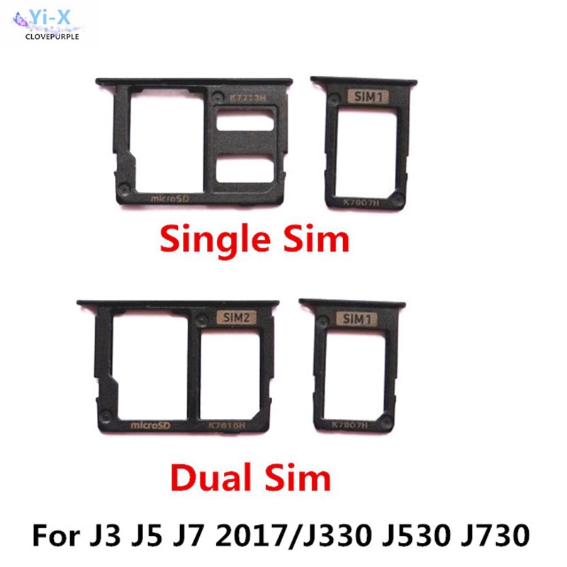 SIM Card Tray Slot Holder For Samsung J3 2017 J5 2017 J7 2017/J330 J530 J730F