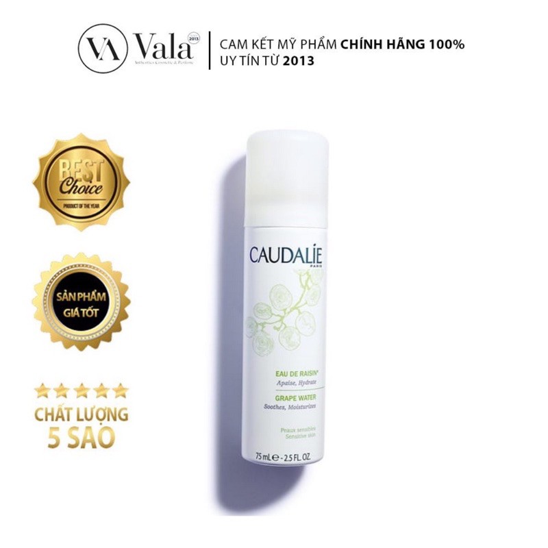 Xịt Khoáng Caudalie Chiết Xuất Nho Dưỡng Ẩm Cho Mọi Loại Da 75ml - 200ml