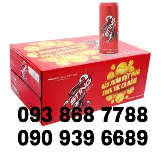 [TK MỚI GIẢM 25K NHẬP GTNOV183684] Thùng Sting lon thùng 24 lon × 330ml