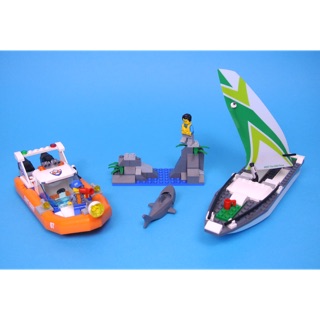Mô hình Lego City 60168 - Thuyền buồm cứu hộ