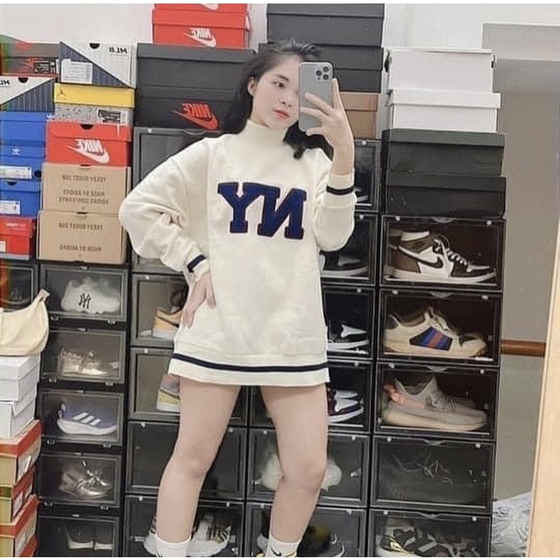 Áo nỉ NY lót bông | BigBuy360 - bigbuy360.vn