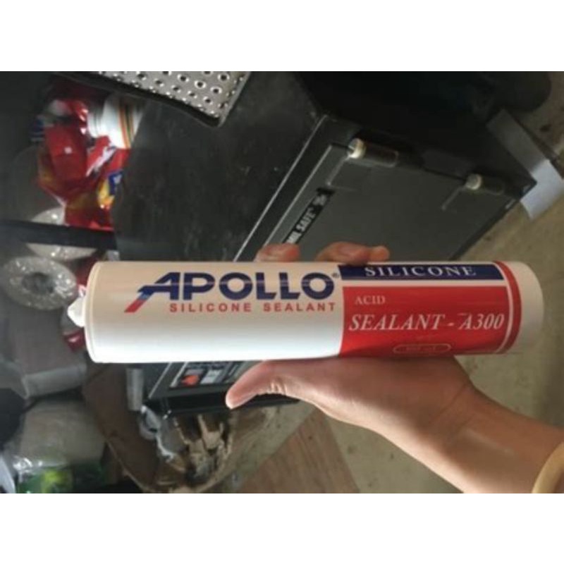 keo silicon a300 đen cận date thanh lý(hàng sử dụng bình thường)