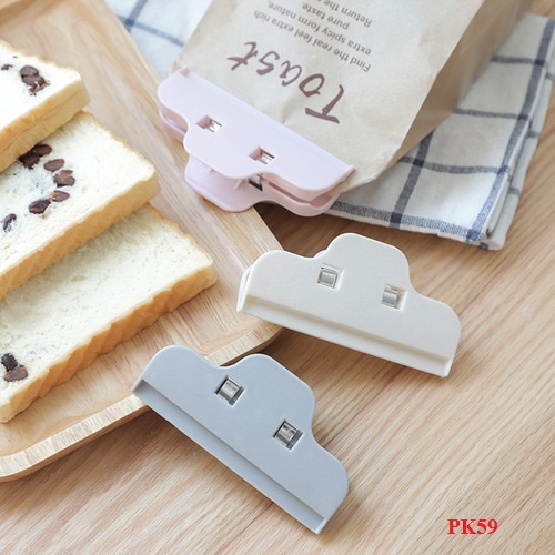 Kẹp nhựa giữ miệng túi bánh kẹo, túi hạt ngăn ngừa côn trùng tấn công thực phẩm trong túi rất tiện dụng – PK59