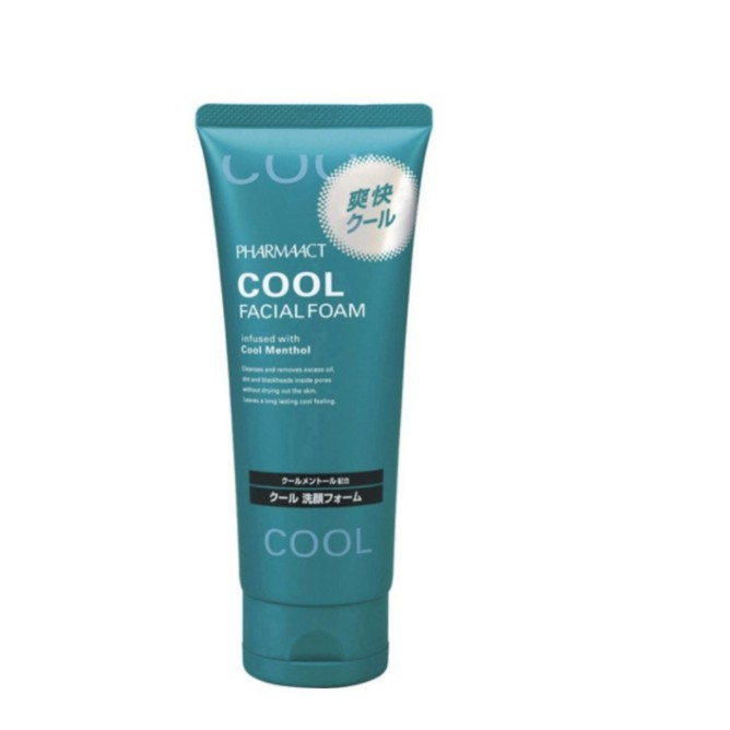 Sữa Rửa Mặt Cao Cấp Dành Cho Nam Da Dầu, Mụn PHARMAACT Cool Facial Foam