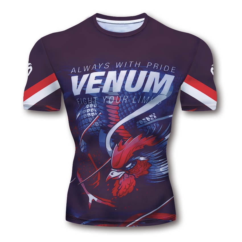 Áo thun thể thao HUQISHA in hình Dragonball cá tính cho nam