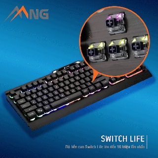 Bàn phím bán cơ E-Dra EK701 Gaming