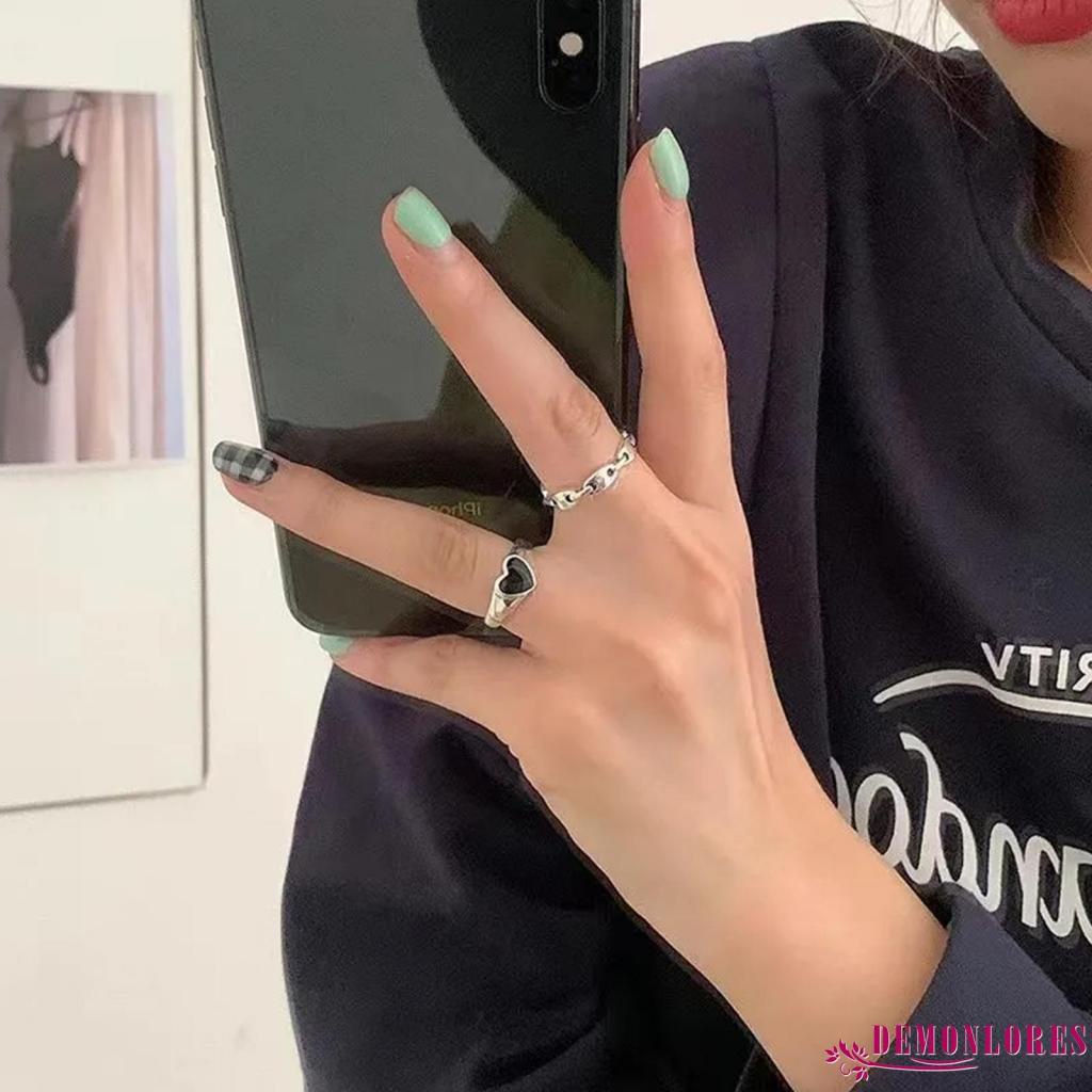 Set nhẫn đeo khớp ngón tay phong cách vintage thời trang cho nữ