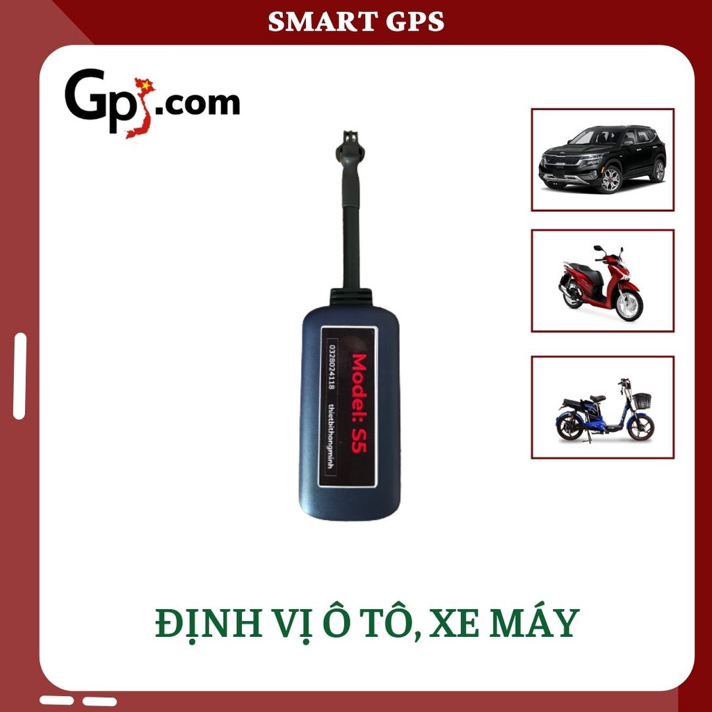 (NEW) ĐỊNH VỊ XE MÁY, ĐỊNH VỊ Ô TÔ S5 SIÊU NHỎ GỌN, CHỐNG NƯỚC PHẦN MỀM QUẢN LÝ FULL HD