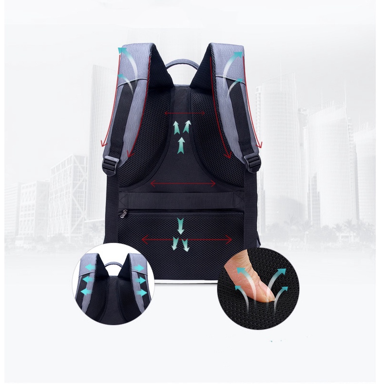 Balo Đựng Máy Ảnh GN2027 An Toàn, Chống Trộm – TẶNG KHĂN DA CỪU LAU ỐNG KÍNH Thoải mái – Chắc chắn – Bền bỉ – Thời thượn