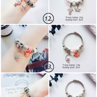 Vòng tay charm may mắn