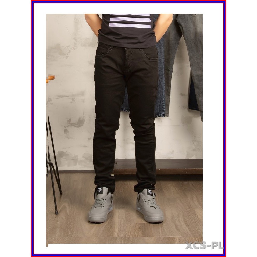 Quần jean nam cao cấp ĐEN TRƠN siêu đẹp không xù lông, không ra màu, chất giãn tốt đenTRƠN.325