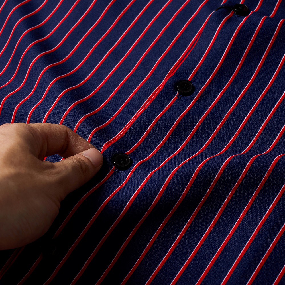 Áo sơ mi nam Galvin họa tiết dài tay chất cotton co giãn form ôm SMGV139 - Leo Vatino | BigBuy360 - bigbuy360.vn