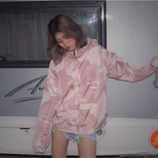 Pink camo jacket