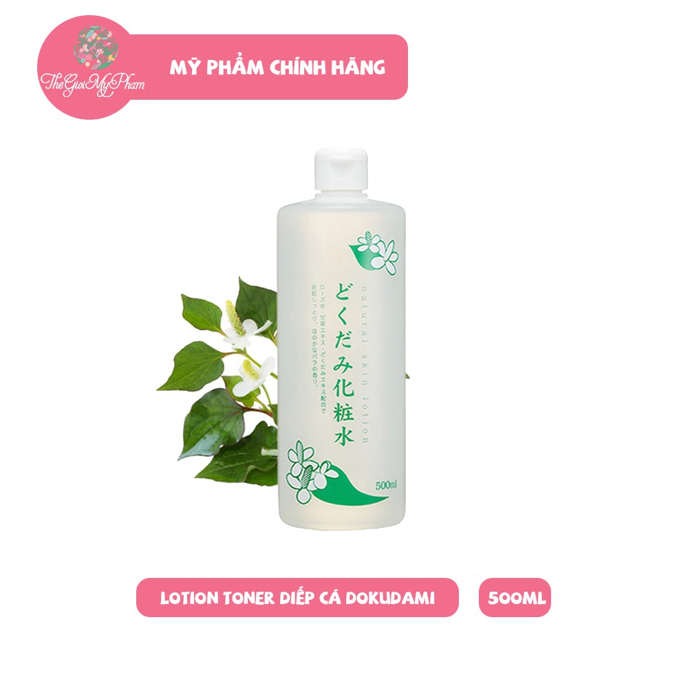 Lotion Diếp Cá Dokudami Nhật Bản 500ml