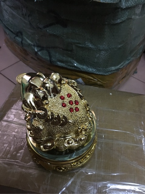 Cóc (Thiềm Thừ)/ Tỳ hưu Ngọc Phong Thủy Đế Kiếng Xoay | BigBuy360 - bigbuy360.vn