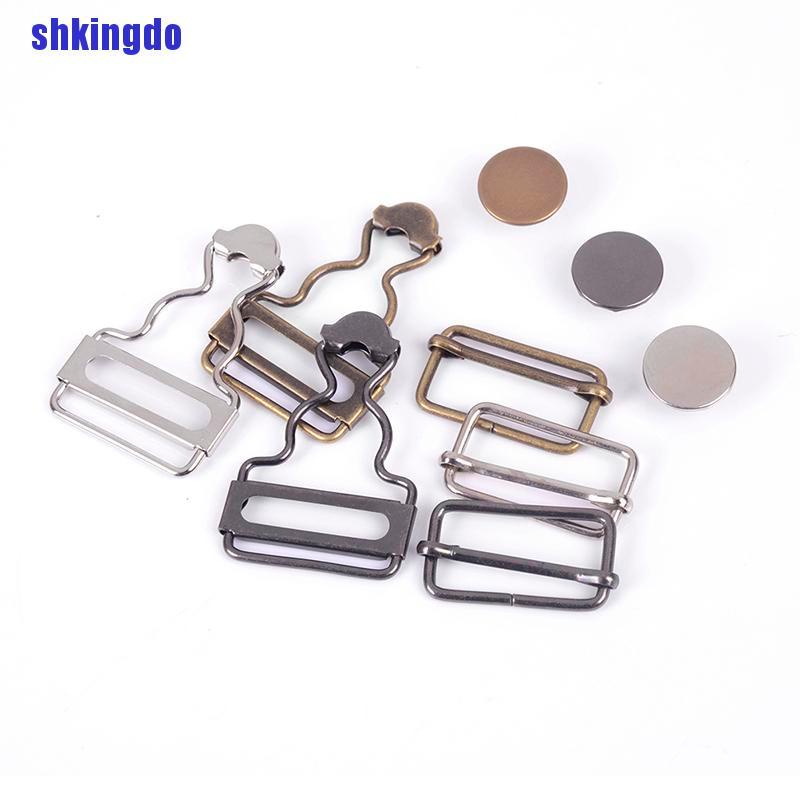 1 Bộ nút kim loại nút cài cho quần yếm denim