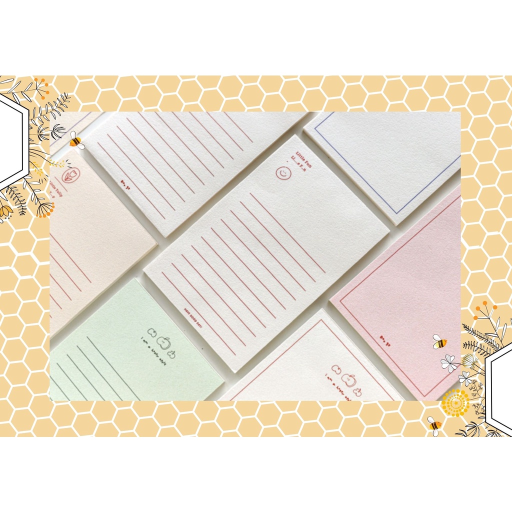 Giấy note ghi chú hình ảnh dễ thương trang trí góc học tập, góc làm việc, DIY