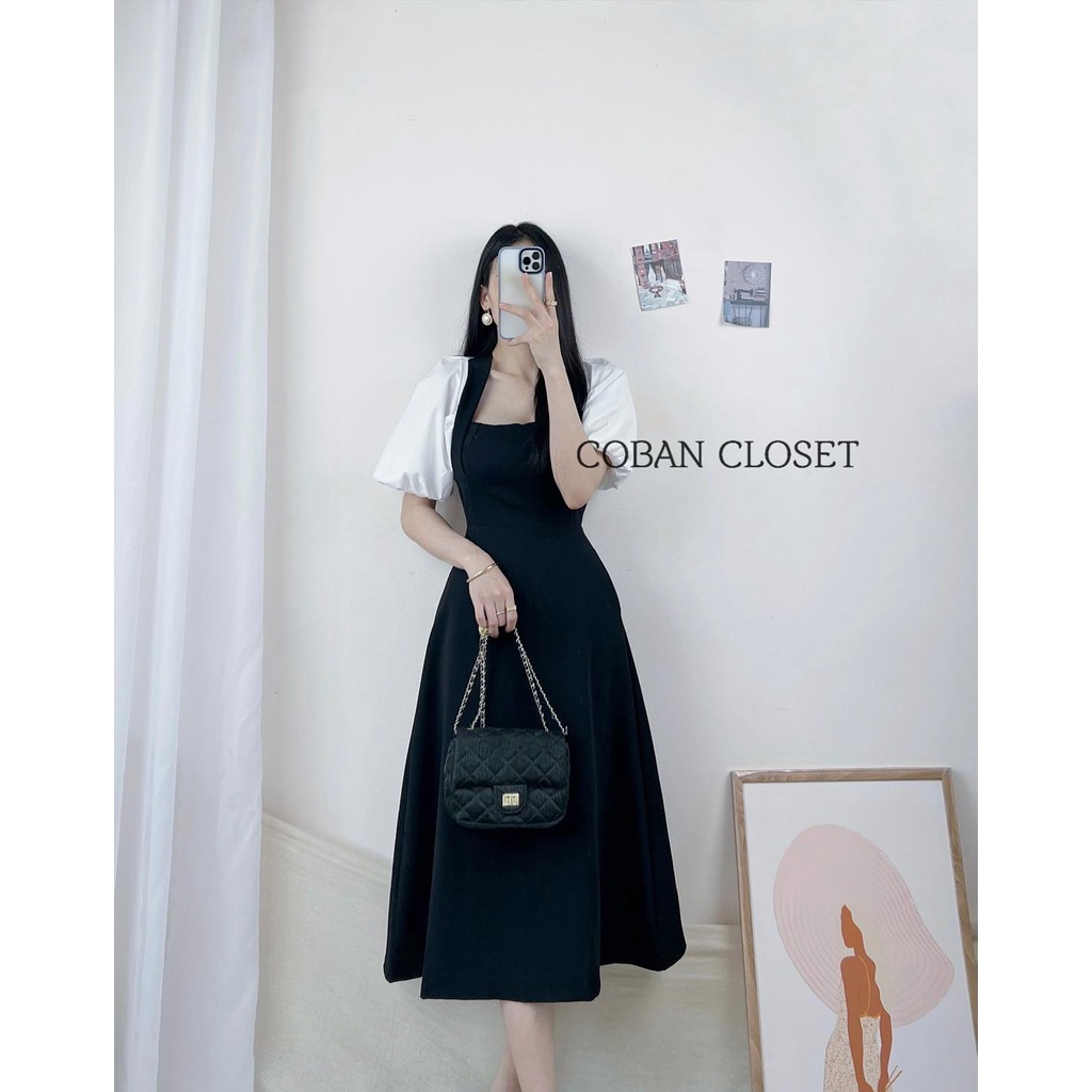 ĐẦM PHỐI HỞ LƯNG DÁNG DÀI