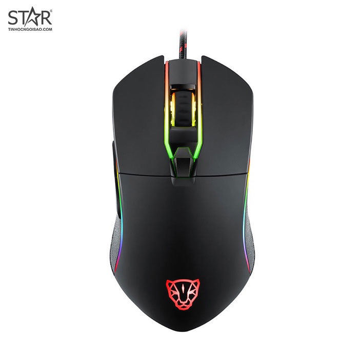 Chuột Motospeed V30 RGB Gaming (Đen)