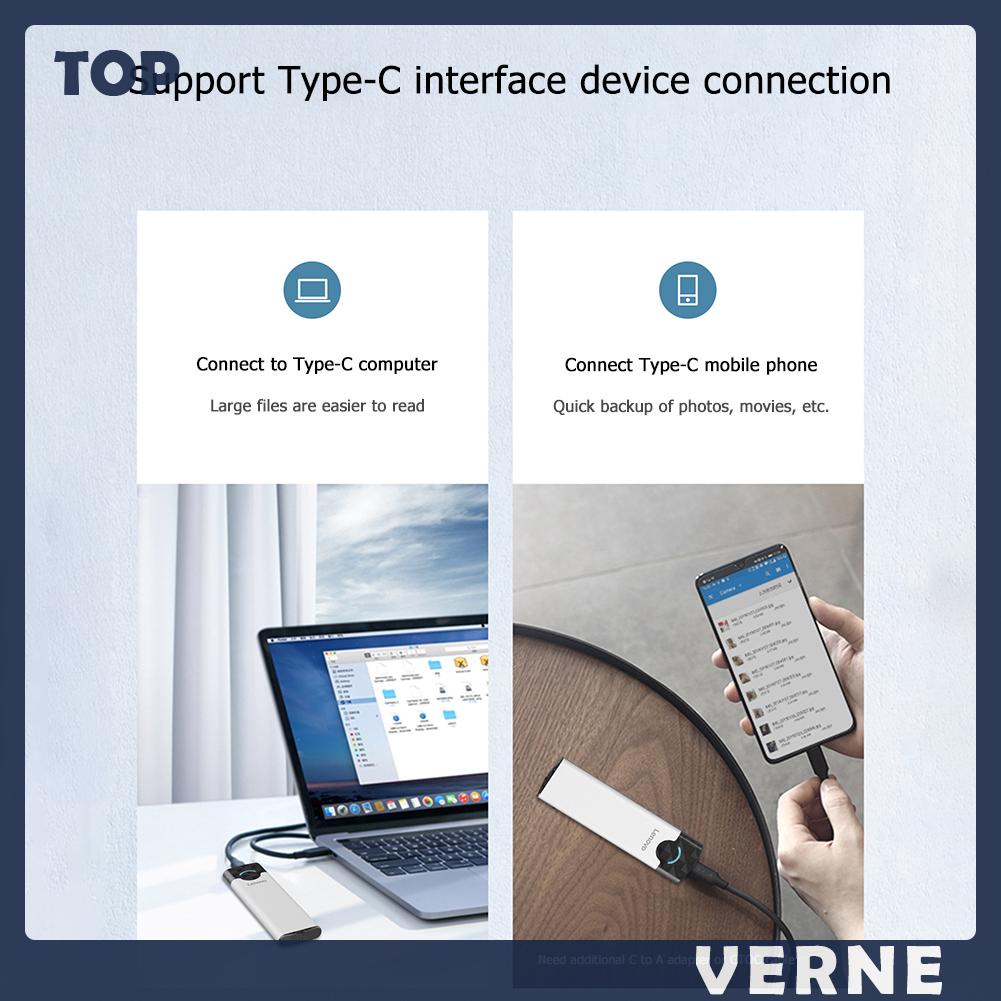 Ổ Cứng Ssd Vernesss Lenovo M-02 M.2 Nvme B Key To Usb 3.1 Gen 2 Type C | BigBuy360 - bigbuy360.vn