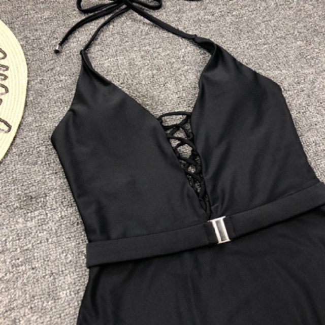 Monokini Đồ Bơi Nữ 1 Mảnh Dây Đan Ngực Sexy Kèm Thắt Lưng Có Thể Tháo Rời - One Piece Swimsuit With Belt | BigBuy360 - bigbuy360.vn