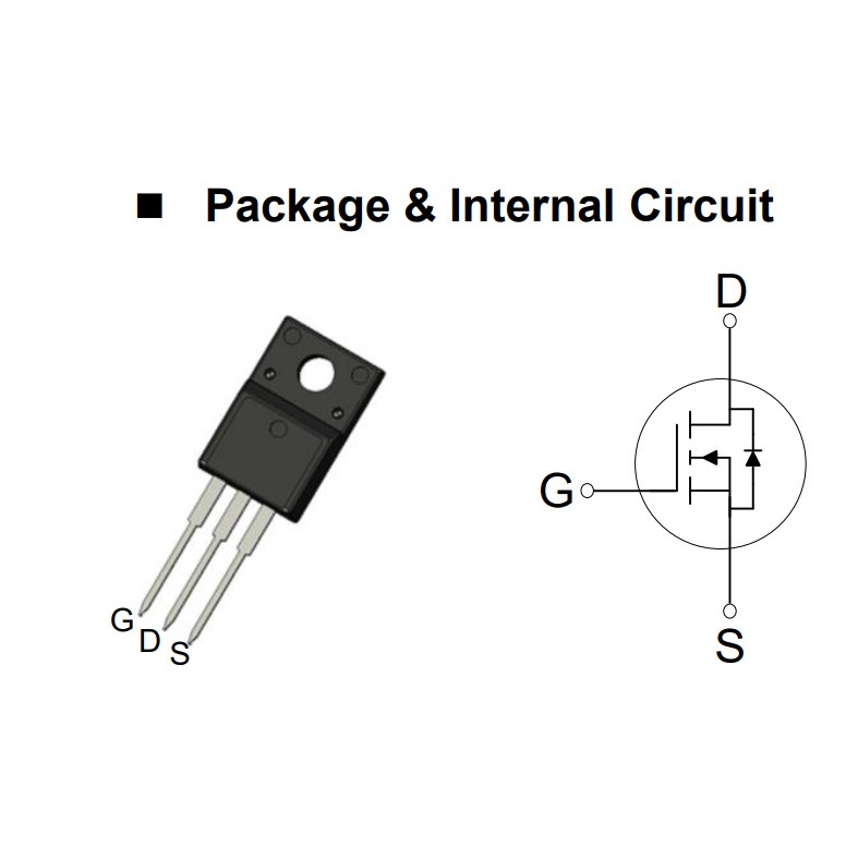[Combo 3 chiếc] 60R115P MMF60R115P Mosfet Kênh N 33A 650V TO-220F