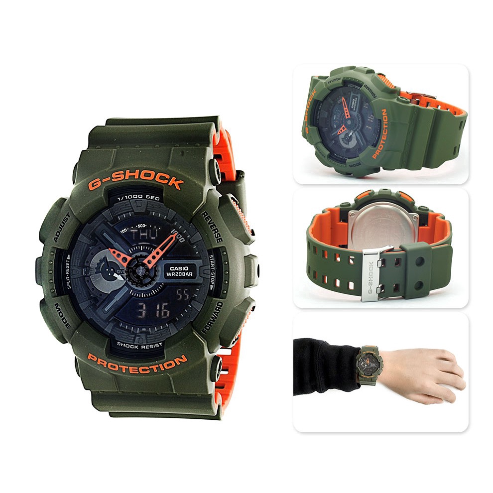 VUFs  loveHot sale augoriginal GA G-Shock ga110 wrist watch men digital sports watches green2022