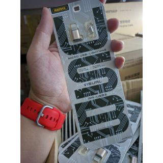 Đầu chuyển đổi cổng Micro USB sang cổng Light ning Remax RA-USB2 chính hãng