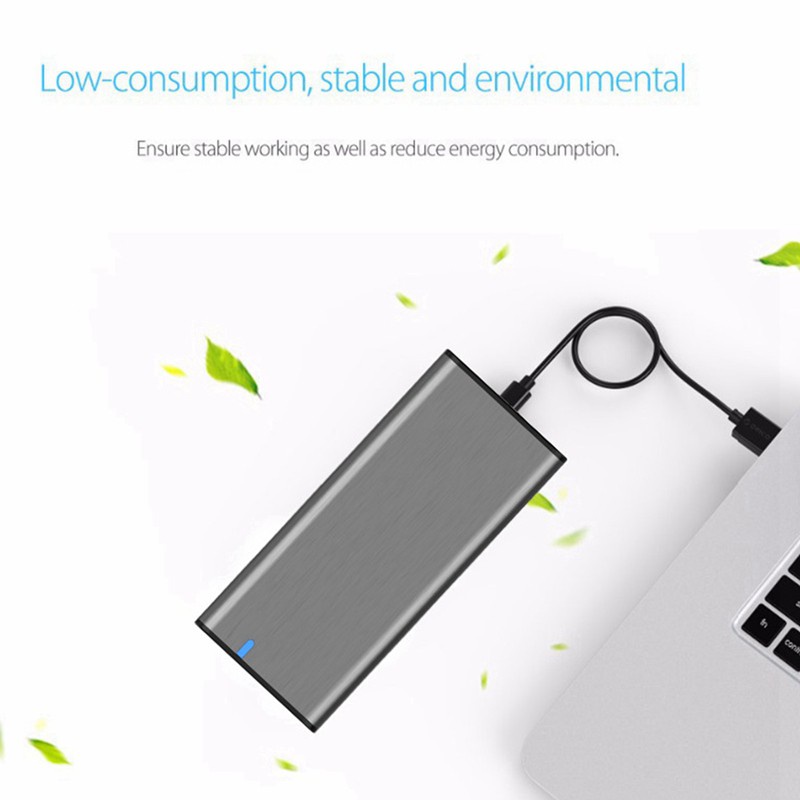 Hộp Đựng Ổ Cứng M.2 Ngff Ssd Chuyển Đổi Sang Usb 3.1 Ốp | BigBuy360 - bigbuy360.vn