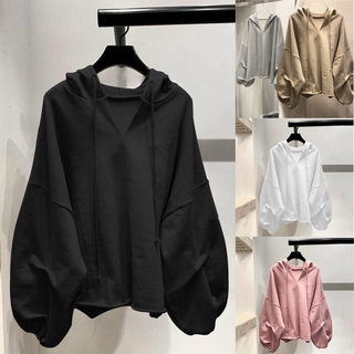 Áo Hoodie Tay Phồng Cho Nữ (Size 150kg)