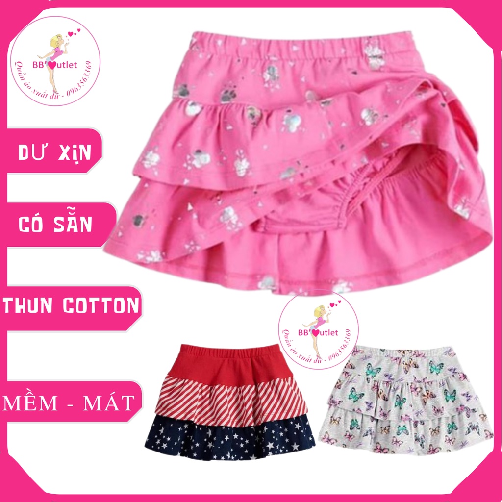 Chân váy liền quần cho bé gái_ nhiều màu