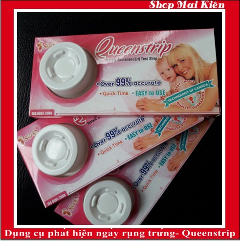 Que thử rụng trứng Queenstrip, dụng cụ phát hiện trứng rụng