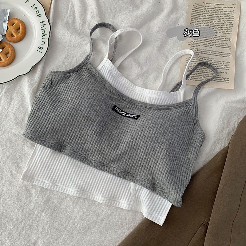 Áo Lót Thể Thao Không Phai Màu Thiết Kế Giản Dị Dành Cho Nữ