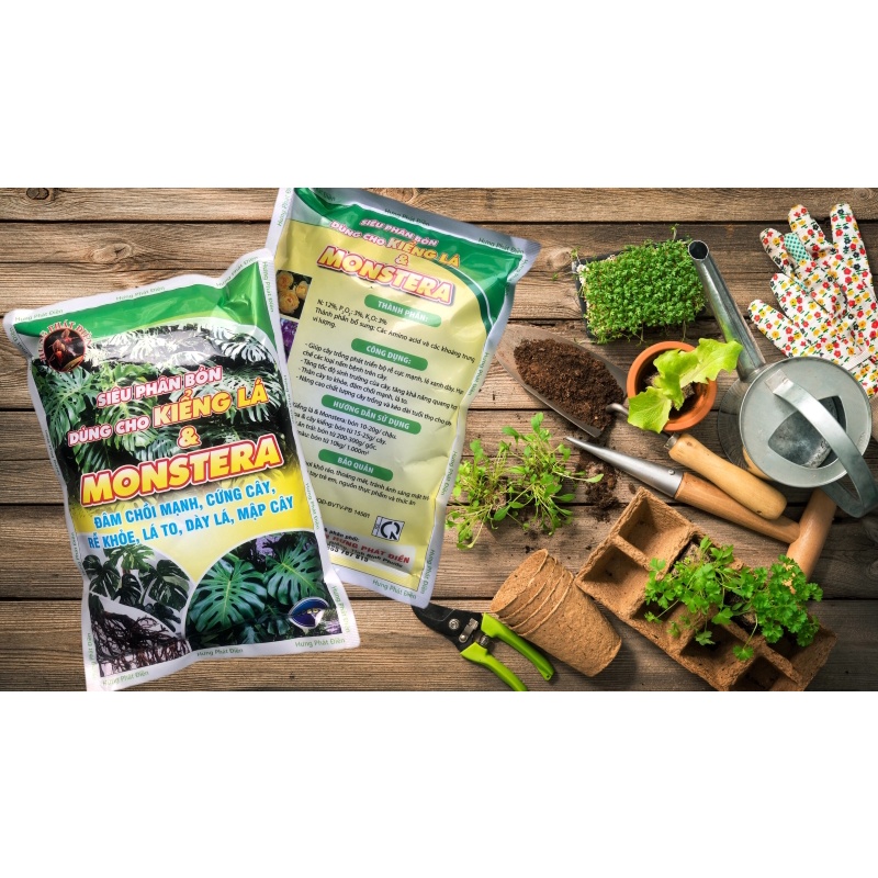 Siêu Phân Bón Dùng Cho Kiểng Lá & Monstera-700G