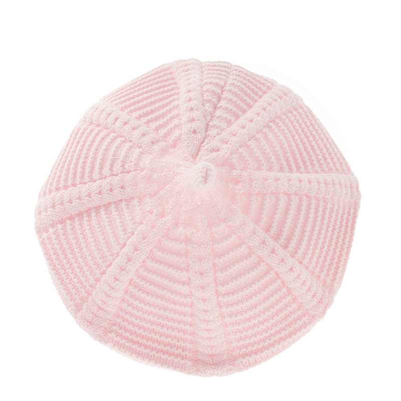 Mũ Beret Vải Cotton Mềm Mại Dành Cho Bé Gái