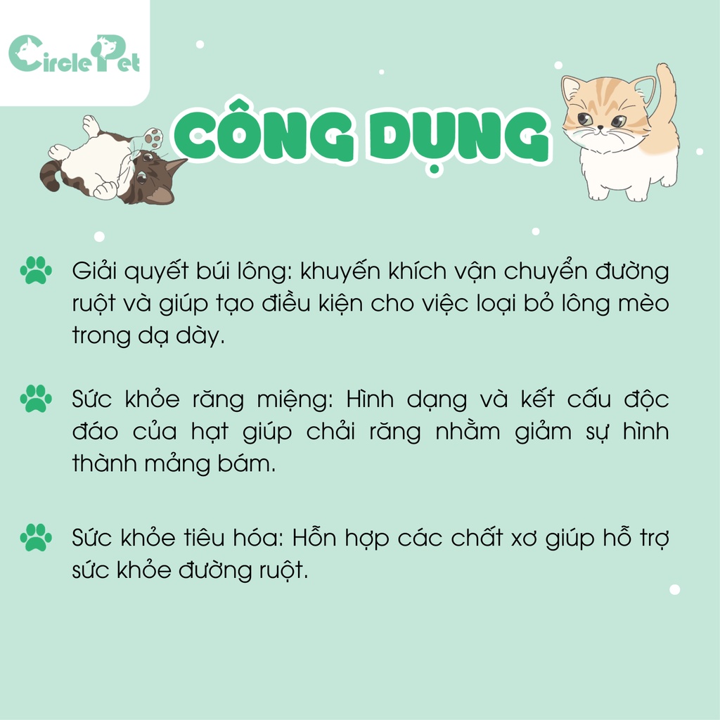 Thức Ăn Hỗ Trợ Tiêu Hóa Lông Trong Dạ Dày Cho Mèo Royal Canin Hairball Care 400g - Crircle Pet