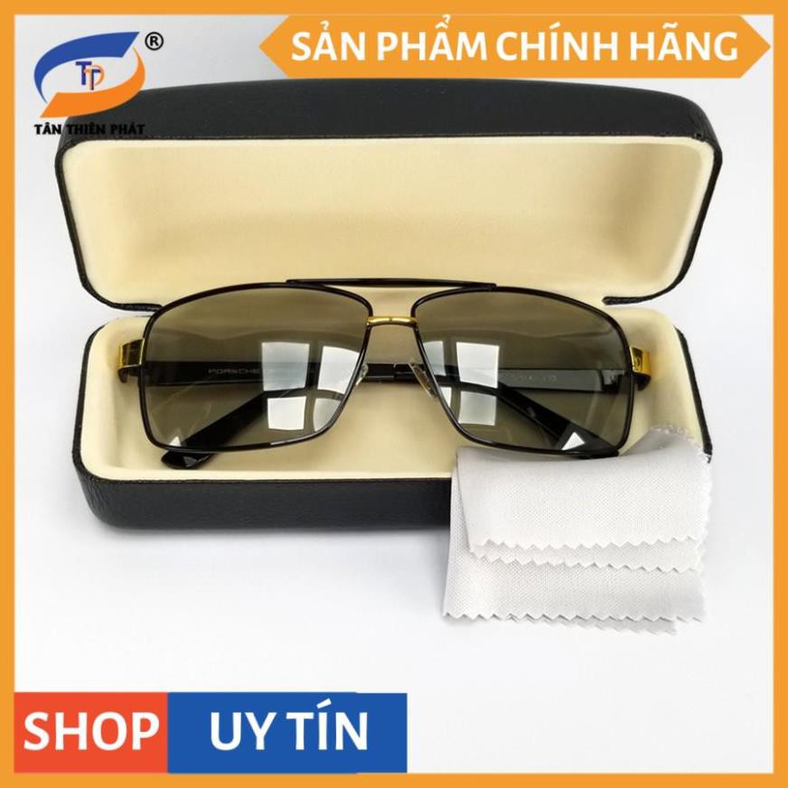 Kính mát nam đổi màu đi ngày và đêm 8031 - Tròng kính Polarized phân cực, chống nắng, chống UV - Mắt kiếng nam đi đêm