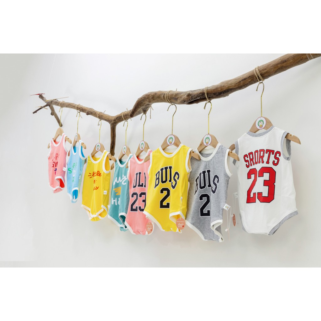 Bodysuit mùa hè 3 lỗ cho bé từ 5 đến 13kg BABYWANT