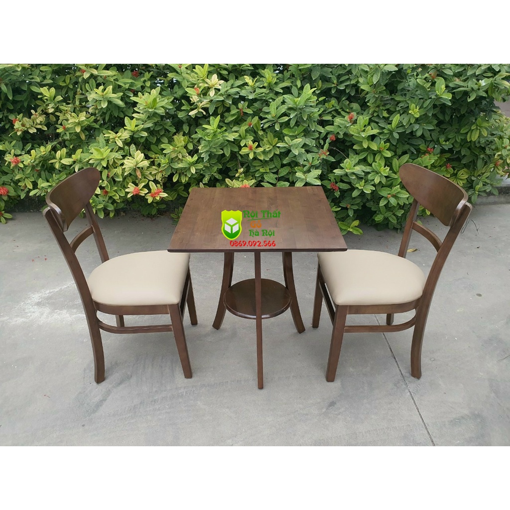 🔴 FREE SHIP 🔴Ghế Panda Cafe, Ghế Bàn Ăn Mặt Nệm Si Thái Cao Cấp - Gỗ Hà Nội Furniture