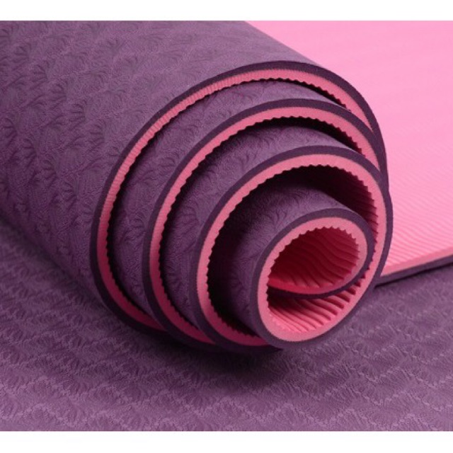 Thảm tập ECO FRIENDLY TPE YOGA MAT 2 lớp 6mm cao cấp.