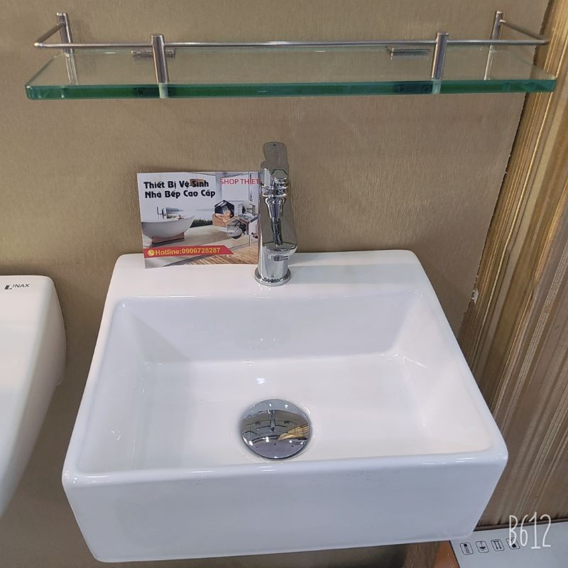 Chậu rửa mặt, lavabo siêu nhỏ đặt bàn hoặc treo tường, dùng cho y tế, nơi chật hẹp