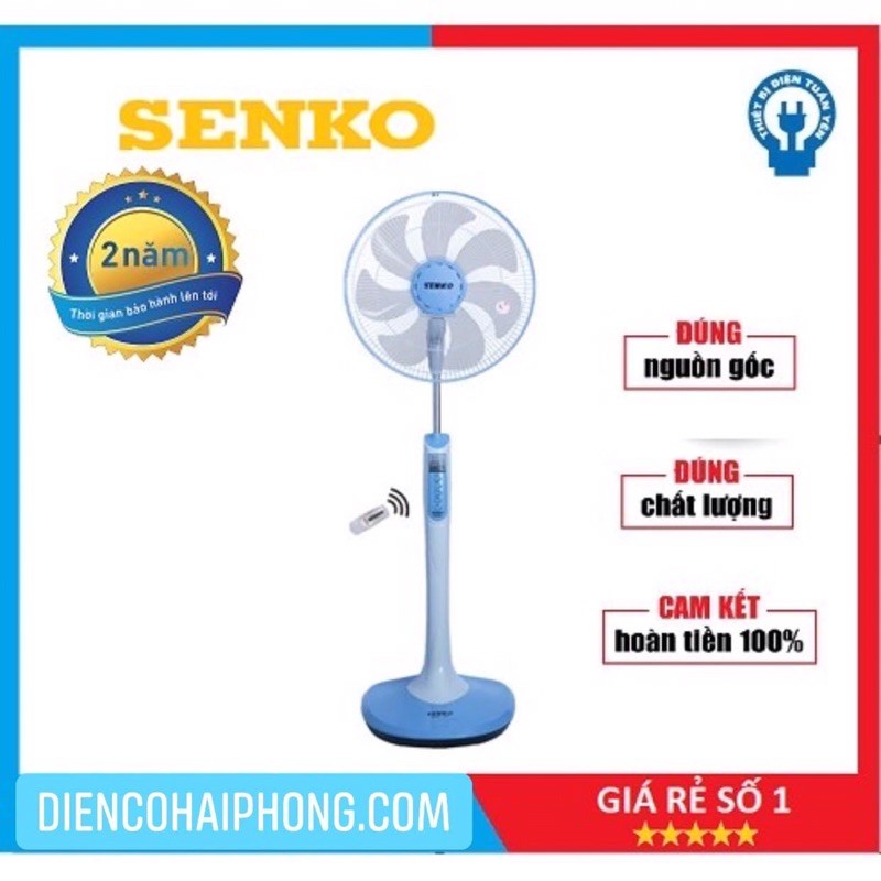 Quạt đứng senko DR1608 điều khiển