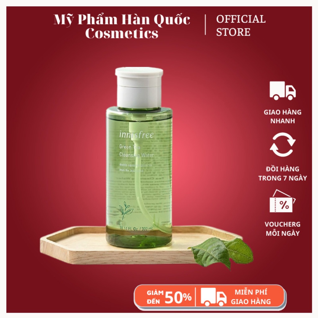 TẨY TRANG / INNISFREE / Nước tẩy trang innisfreer 300ml Mẫu mới 2019