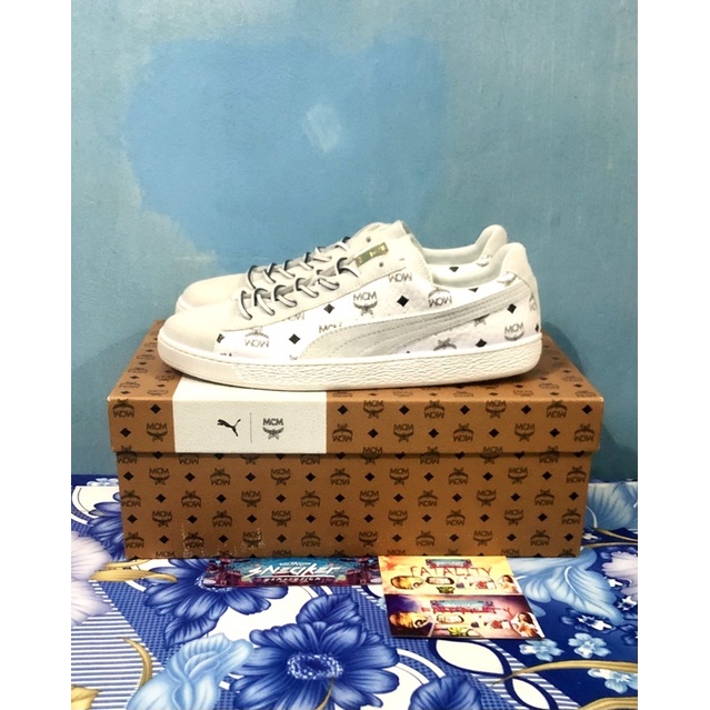 'Giày Cổ Thấp' PUMA Suede Classic x MCM