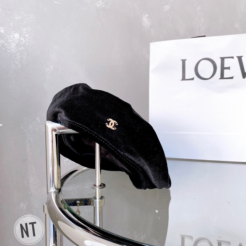 Mũ nồi nhung channel mai phương bùi