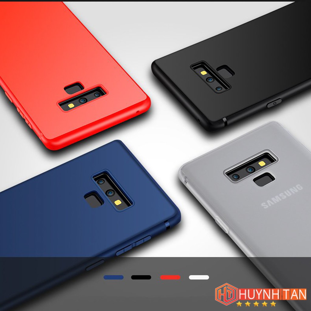 Ốp lưng Samsung Note 9 dẻo TPU màu cực mỏng ôm sát máy, thiết kế chi tiết cực kì