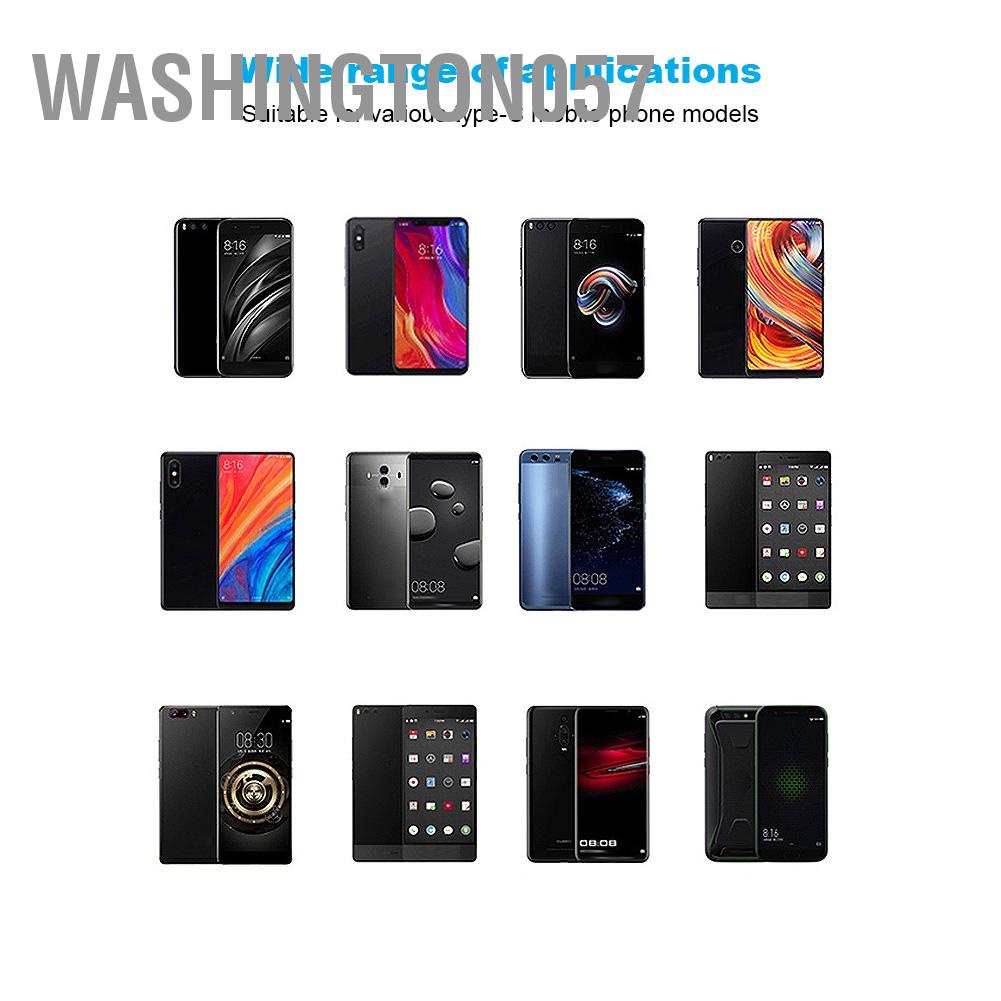 Washington057 2PCS Type‑C Converter Splitter Dual 2 In 1 to Headphone USB Audio Charger Adapter